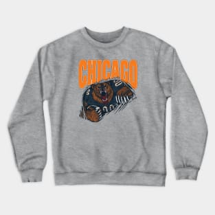 Chicago Windy City Football Bear Down Crewneck Sweatshirt